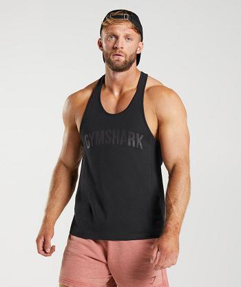 Stringers Gymshark Power Hombre Negras | CO 3553TCE